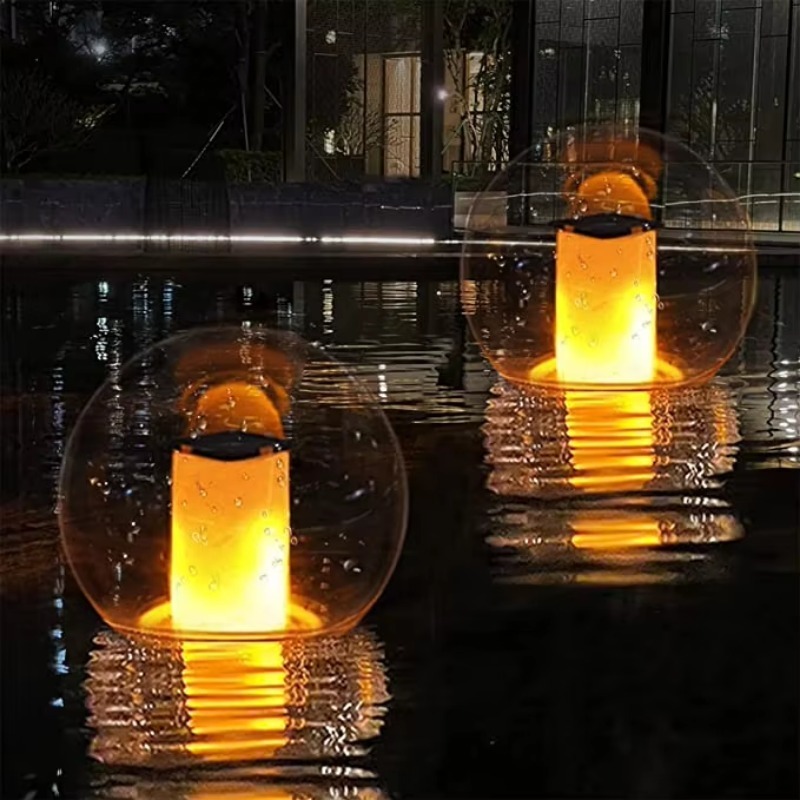 Pool Light Solar Rechargeable - Luz Flutuante Solar Recarregável à Prova
