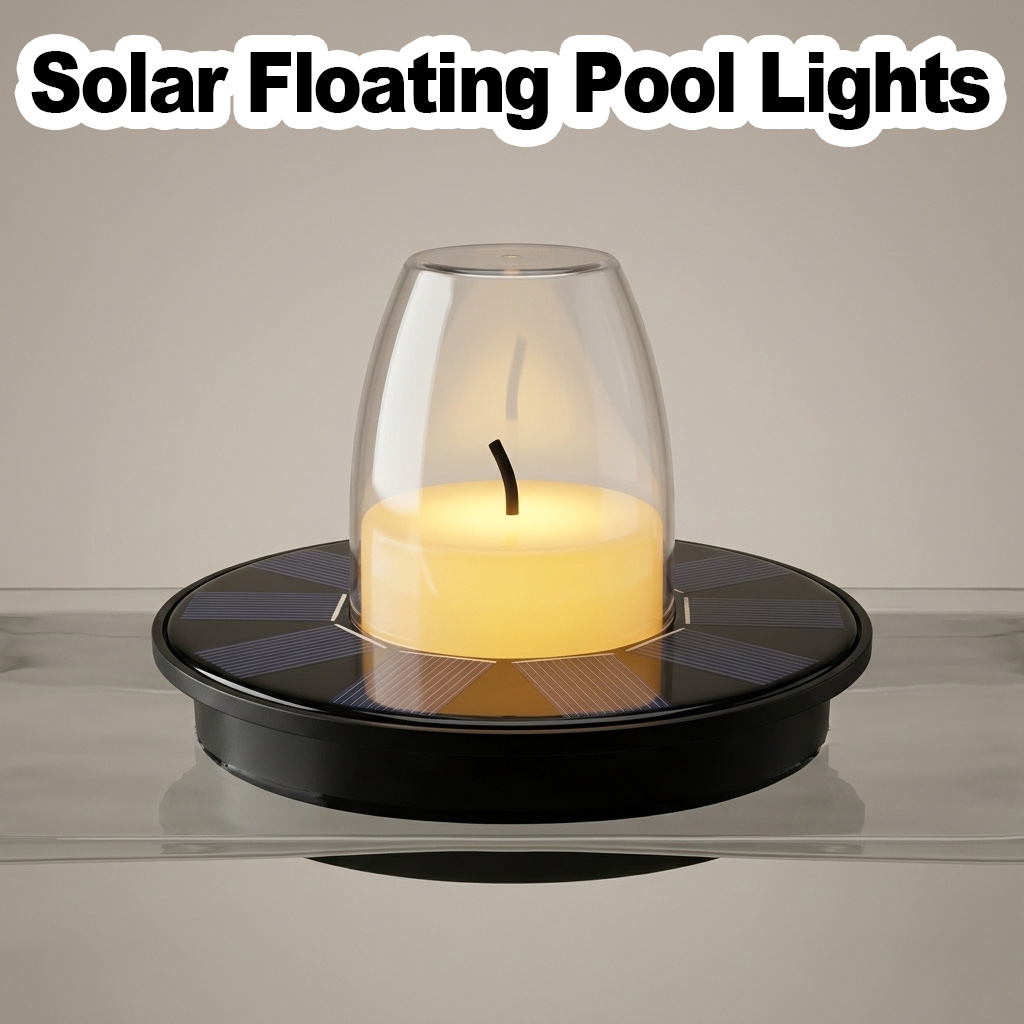 Pool Light Solar Rechargeable - Luzes Flutuantes para Piscina com Carregamento