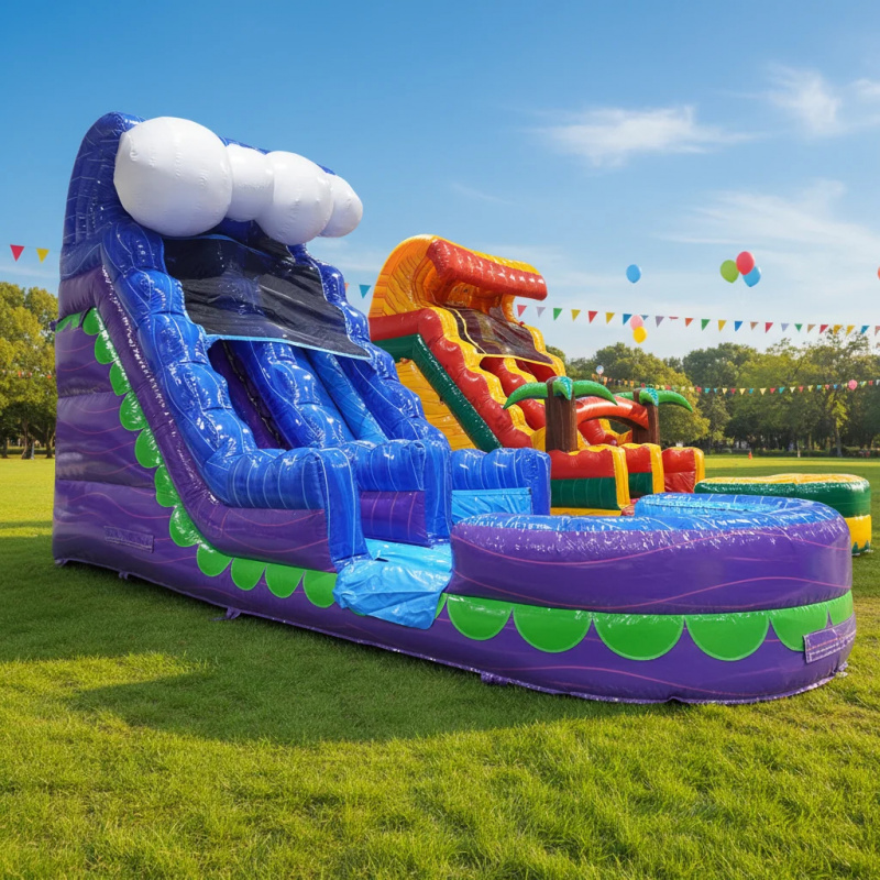 Water Slide Inflatable - Aluguel de Escorregador Inflável Comercial para