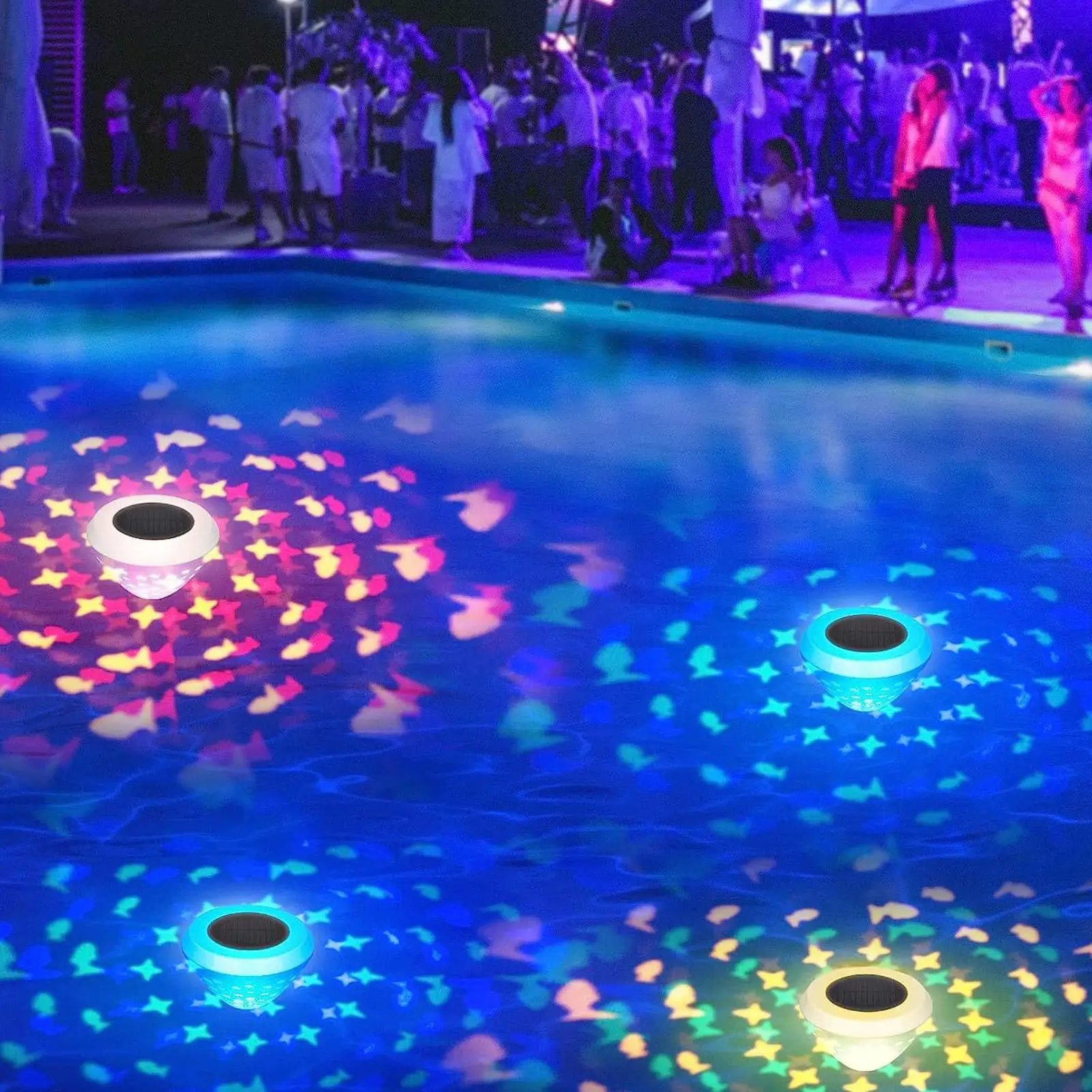 Luzes Flutuantes à Prova d'Águ - Pool Light Solar Rechargeable avaliação e preço