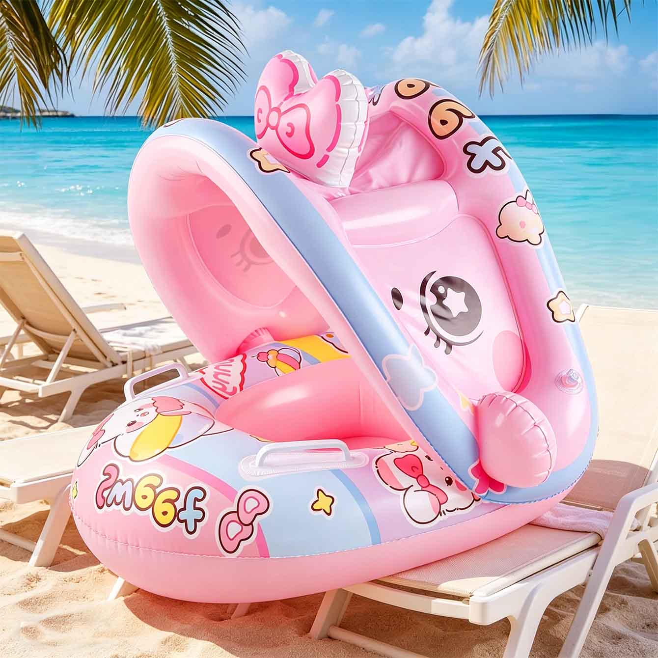 1PC Boia Inflável para Piscina - Pool Float Ring Inflatable avaliação e preço