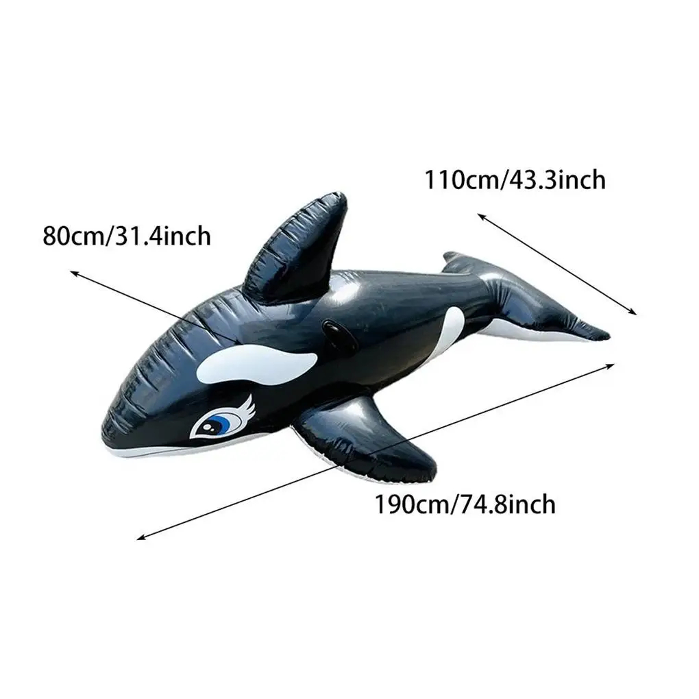 Baleia gigante inflável cama f - Pool Lounger Inflatable avaliação e preço