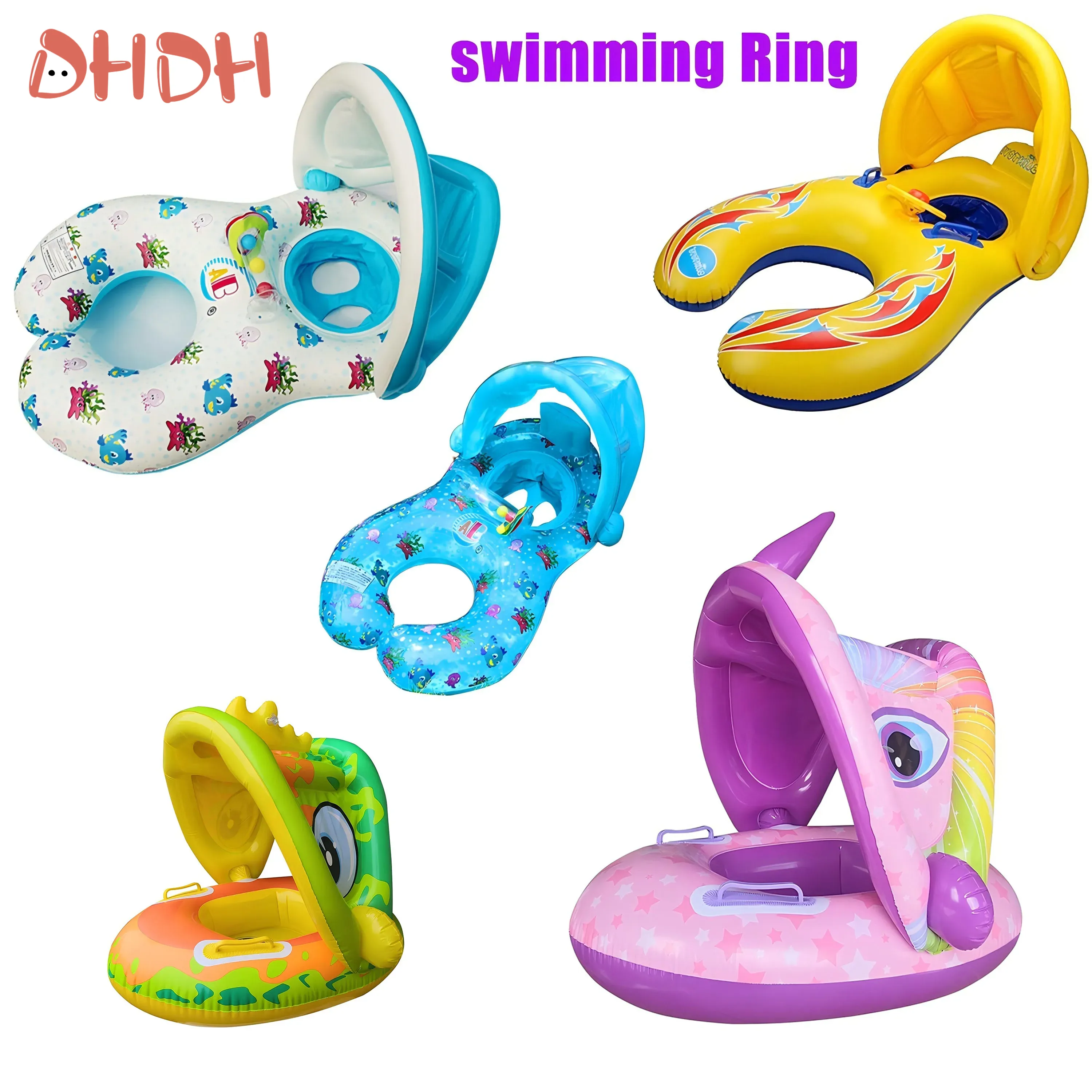 Boia Inflável para Bebês com P - Pool Float Ring Inflatable avaliação e preço