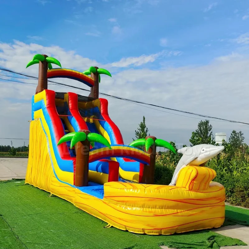 Escorregador Inflável Gigante  - Water Slide Inflatable avaliação e preço
