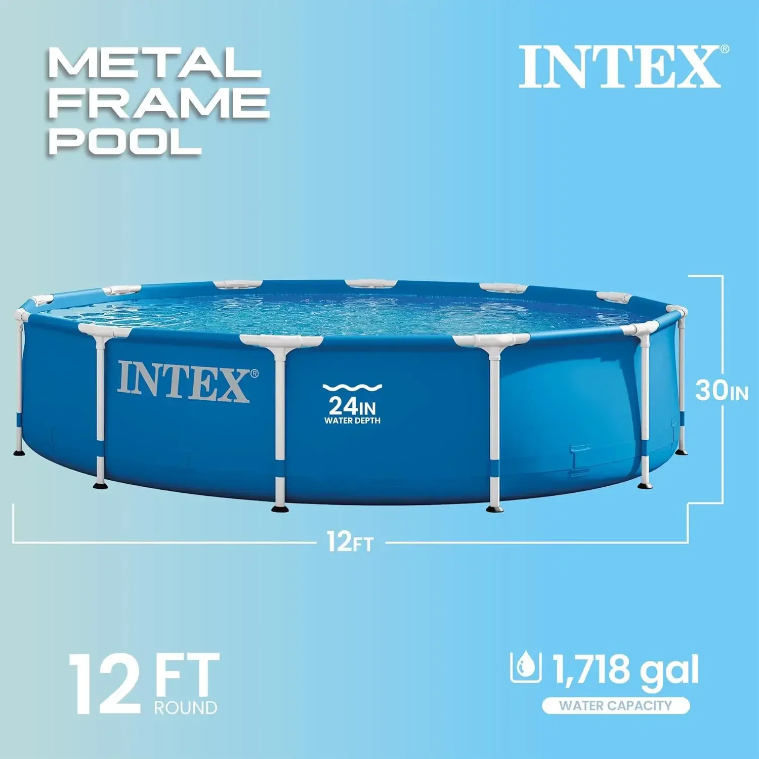 Conjunto de piscina redonda de - Pool Ladder Above Ground avaliação e preço