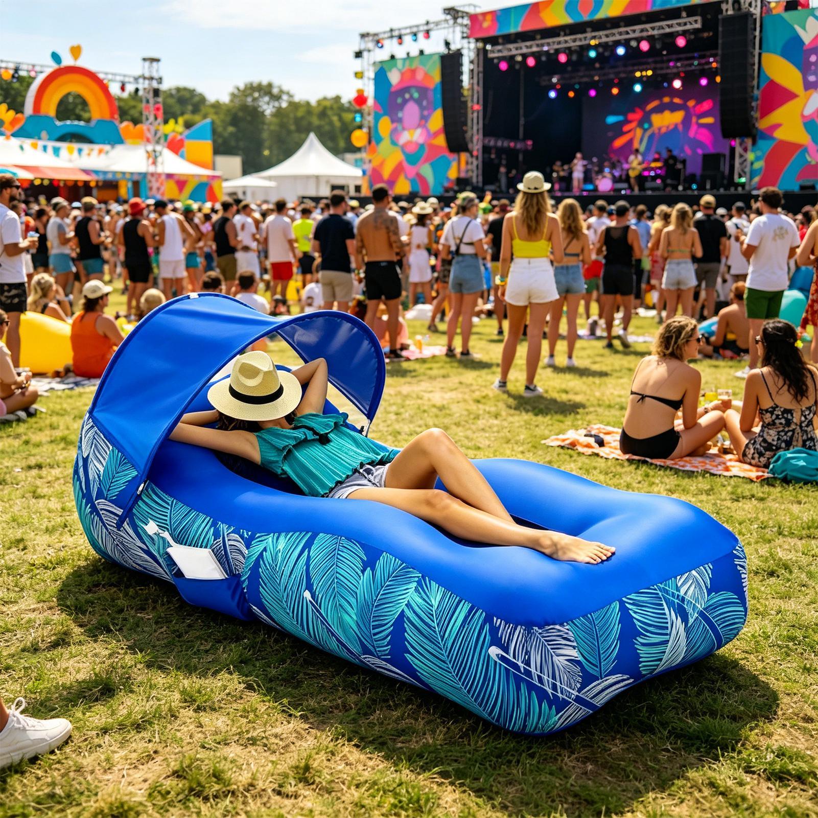 Espreguiçadeira Inflável com T - Pool Lounger Inflatable avaliação e preço