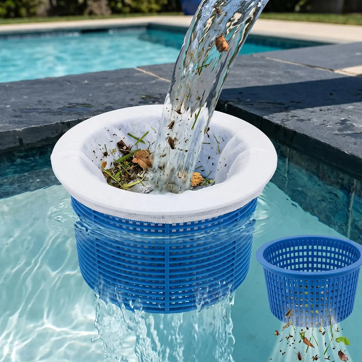 Meias Filtrantes Reutilizáveis - Pool Skimmer Net avaliação e preço