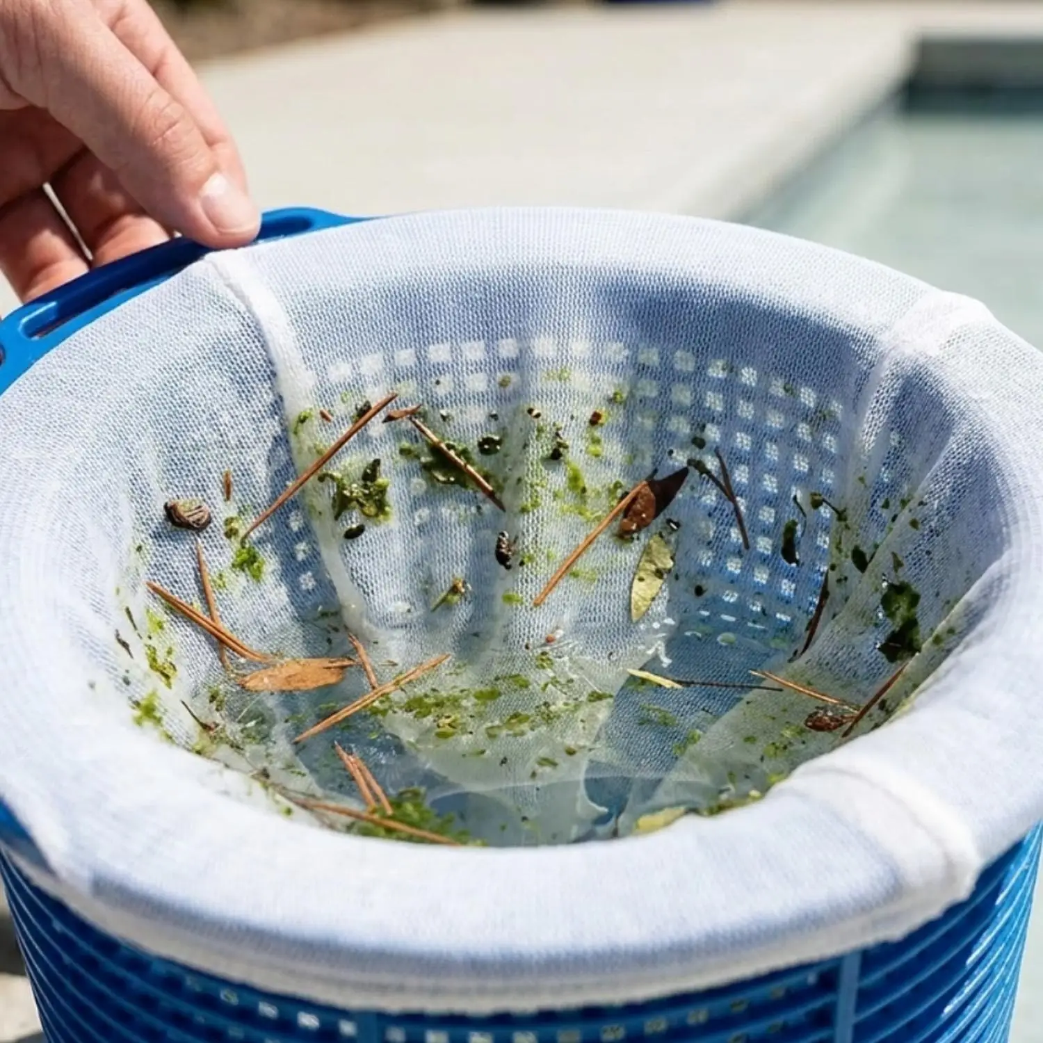Meias Filtrantes Reutilizáveis - Pool Skimmer Net avaliação e preço