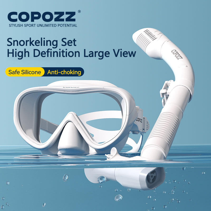 COPOZZ Nova Máscara de Mergulh - Snorkel Mask Full Face avaliação e preço