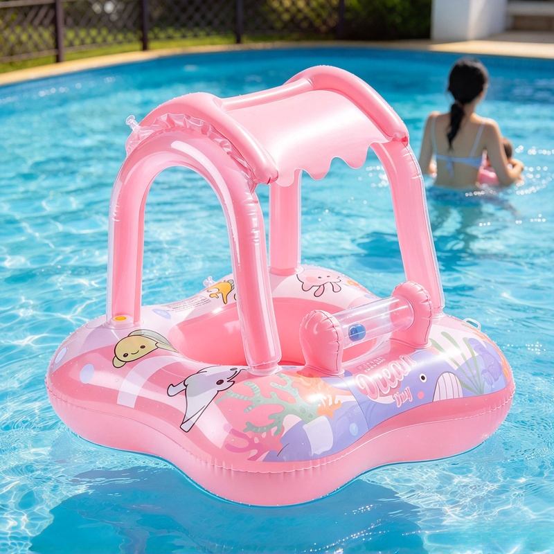 Boia inflável para piscina com - Pool Lounger Inflatable avaliação e preço