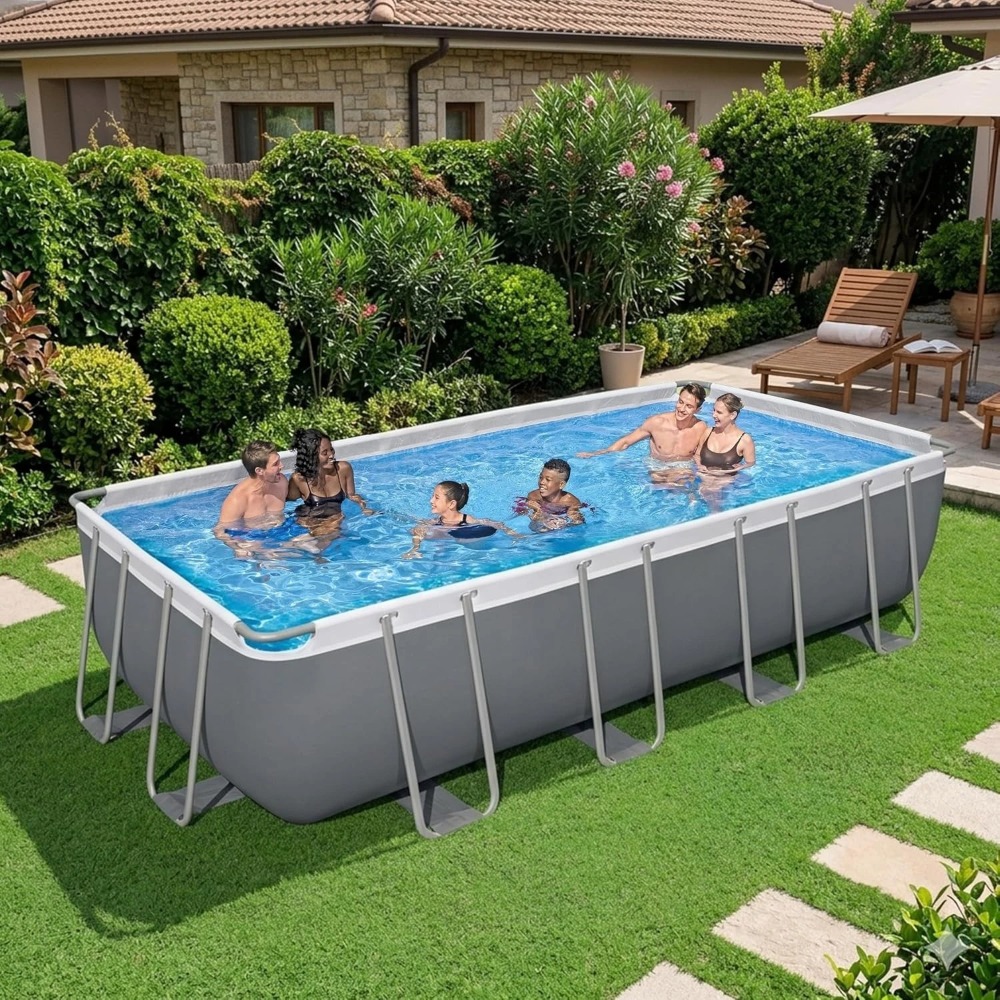 Conjunto de Piscina Elevada co - Pool Ladder Above Ground avaliação e preço
